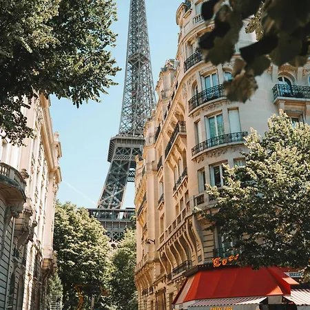 Vakantiehuis Elegant - 2bd - 8p - Eiffel Tower Parijs